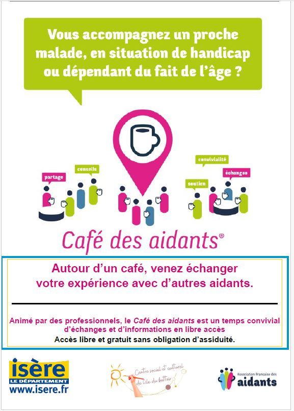 Café des aidants à Beaurepaire, Vienne, Roussillon - 1er semestre 2024 (événement)