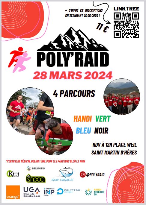 PolyRaid 2024 : Journée sportive adaptée pour tous (événement)