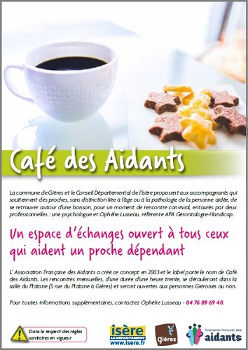 Café des aidants à Gières - Rentrée 2023-2024 (événement)