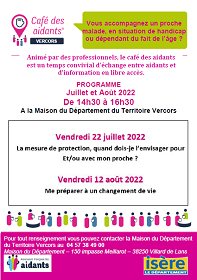 Café des aidants du Vercors - été 2022 (événement)