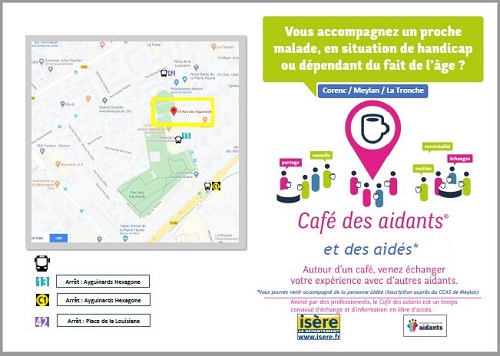 Café des aidants de Meylan, Corenc, La Tronche : 1er semestre 2023 (événement)