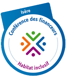 Logo Conférence des financeurs de l'habitat inclusif de l'Isère