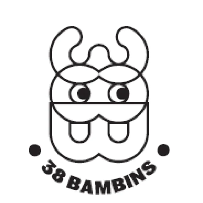 Mascotte de la collection d'ouvrages 38 bambins édités par la Médiathèque départementale de l'Isère