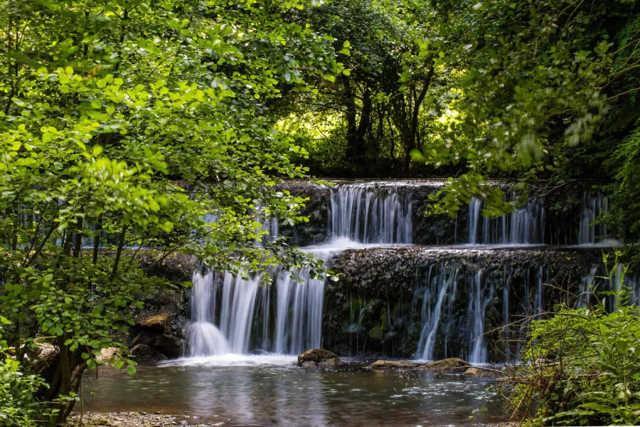 Photographie de cascade