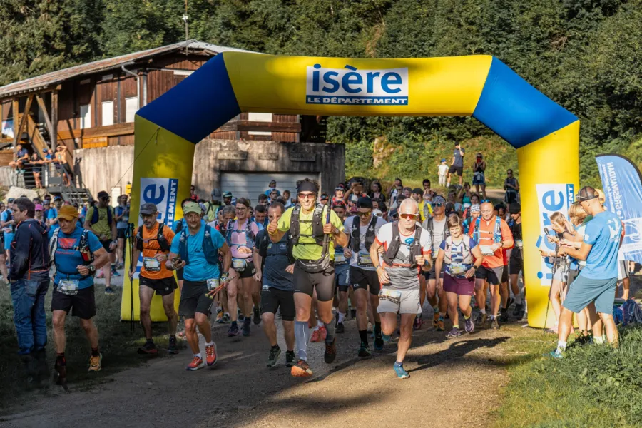 Départ de la course