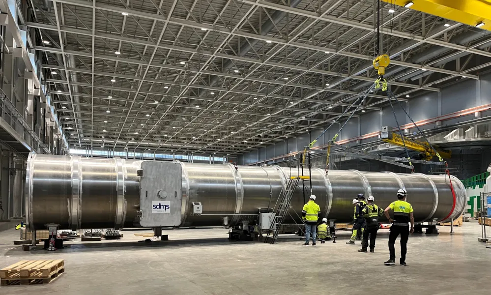 Hangar de la société SDMS