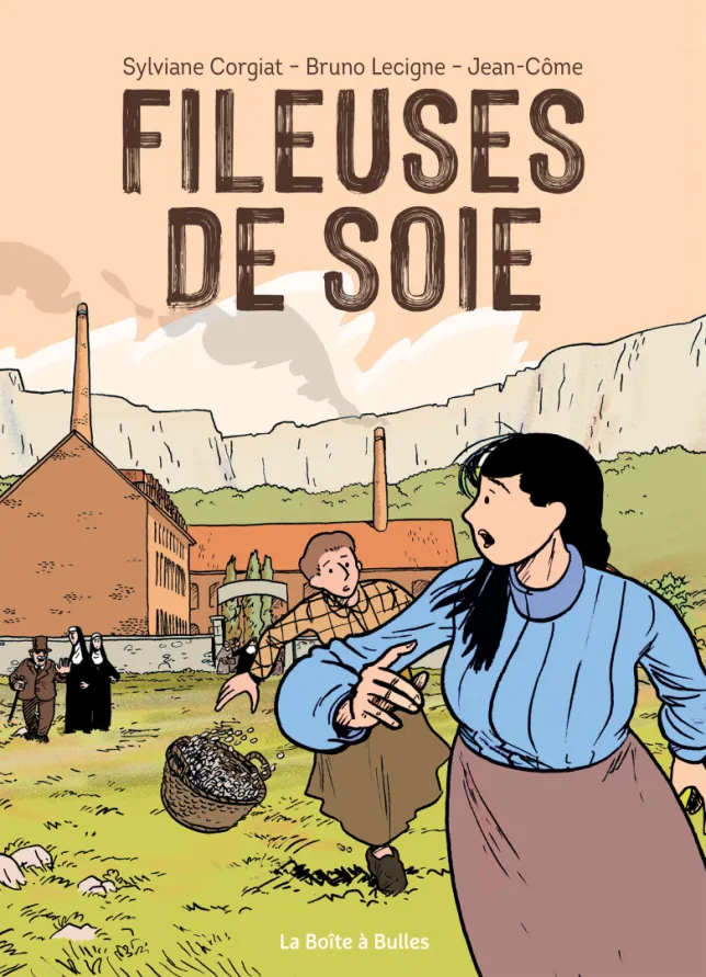 Couverture de la bande dessinée Fileuses de soie