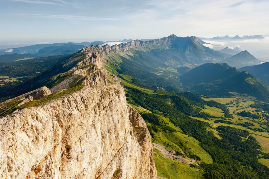 Vue du Grand Veymond, sommet du Vercors