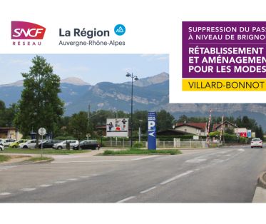 PN27 - Suppression du passage à niveau à Brignoud - Concertation