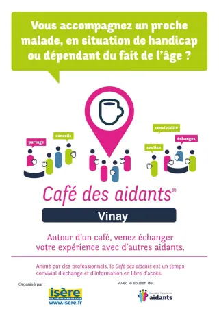 Plaquette Café des aidants Vinay