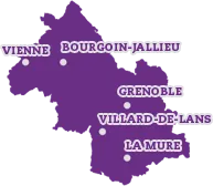Visuel - Carte de l'Isère